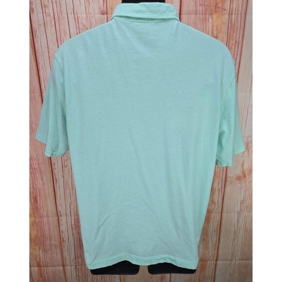 Johnnie-O Hangin Out Mint Green Polo Shirt Large Fits like a medium - Picture 2 of 7